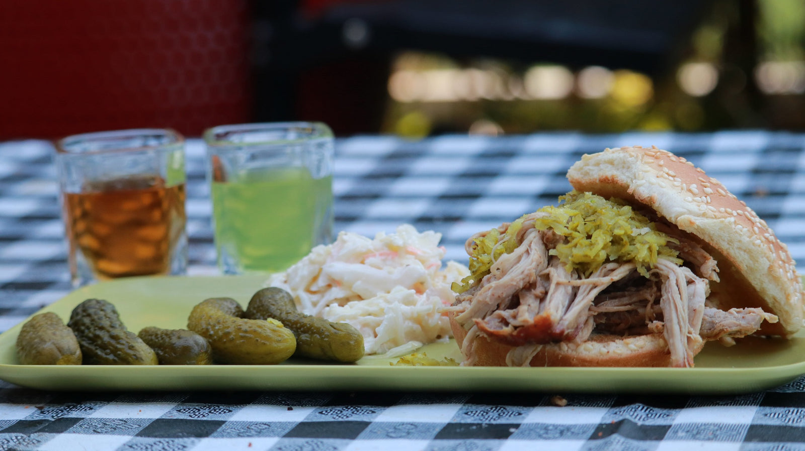 Pickleback Pulled Pork in the Big Easy Oil Less Fryer Armadillo